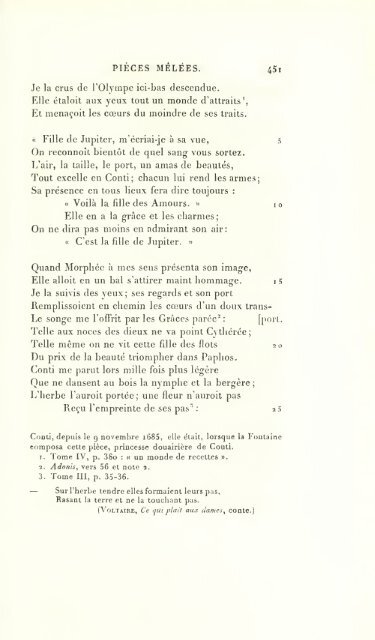 OEuvres de J. de La Fontaine. Nouv. éd., rev. sur les plus anciennes ...