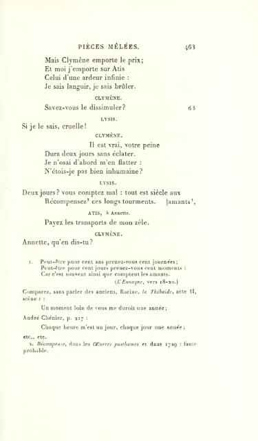 OEuvres de J. de La Fontaine. Nouv. éd., rev. sur les plus anciennes ...