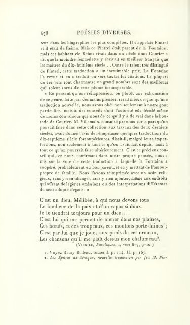 OEuvres de J. de La Fontaine. Nouv. éd., rev. sur les plus anciennes ...