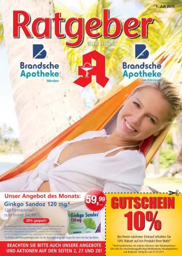 21% gespart! - Brandsche Apotheke