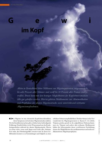 Migräne: Gewitter im Kopf - Springer GuP