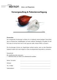 Vorsorgeauftrag & Patientenverfügung - Alters- und Pflegeheime ...