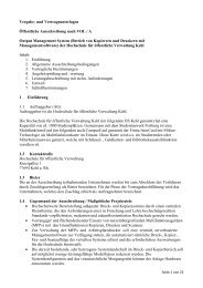 Vergabe - u. Vertragsunterlagen HS Kehl 12-01 ... - Hochschule Kehl