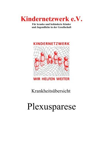 Plexusparese - Kindernetzwerk