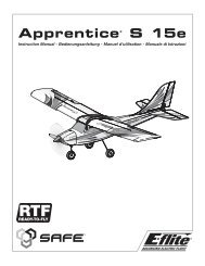 Apprenticee S 15e - Horizon Hobby