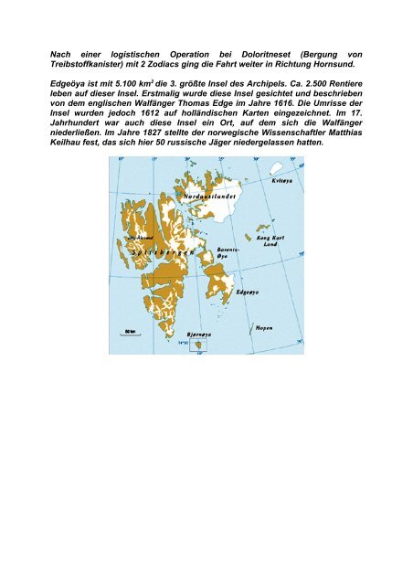 Logbuch - Spitsbergen Travel