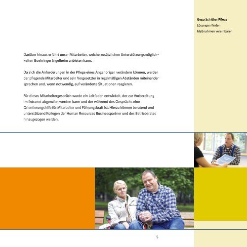 Beruf und Pflege vereinbaren - Boehringer Ingelheim Pharma ...