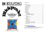 Ausgabe 1 - Kolpingsfamilie Schwandorf