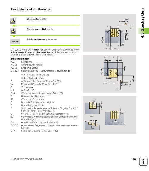 4.4 Abspanzyklen - heidenhain