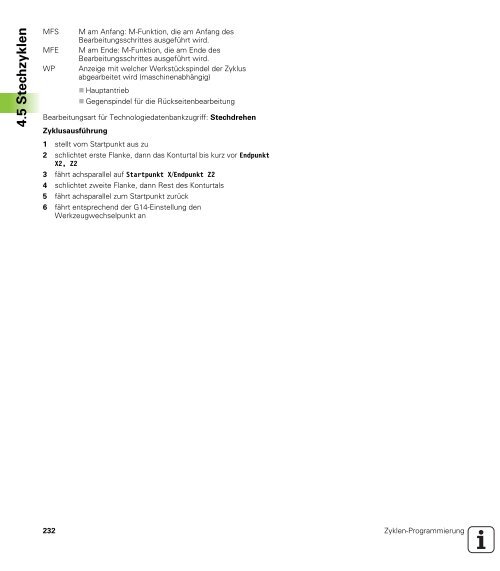 4.4 Abspanzyklen - heidenhain