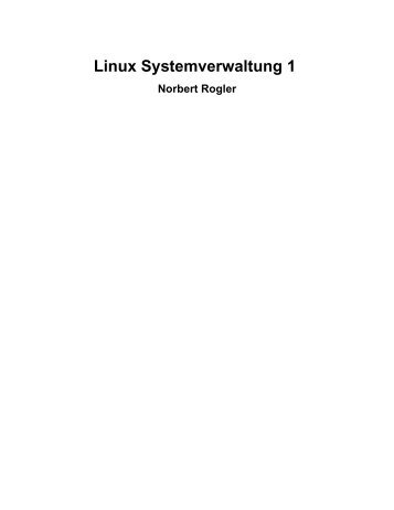 Linux Systemverwaltung 1