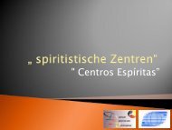 „Verwaltung der spiritistischen Zentren“ - Deutsche Spiritistische ...