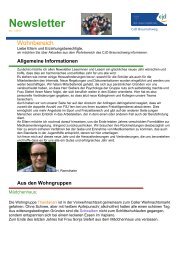 Newsletter - CJD Braunschweig