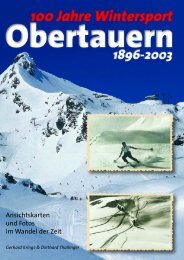 Ansichtskarten und Fotos im Wandel der Zeit - Obertauern