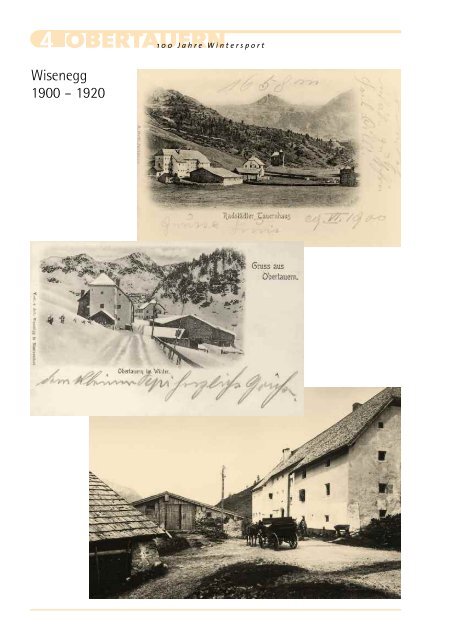Ansichtskarten und Fotos im Wandel der Zeit - Obertauern