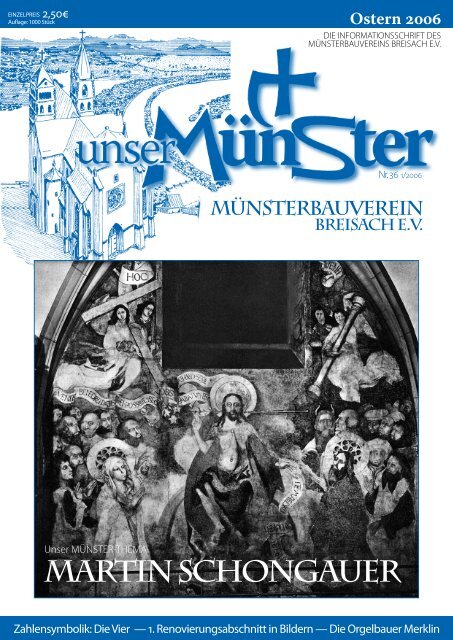 MARTIN SCHONGAUER - Unser Münster