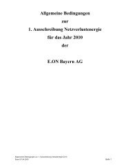 Allgem. Ausschreibungs- bedingungen (PDF, 23 KB) - e.ON Bayern