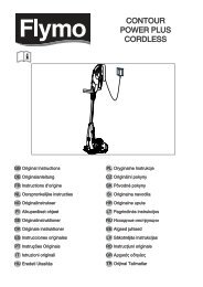 OM, Flymo, Contour Power Plus Cordless, 964864562, 2013-01 ...