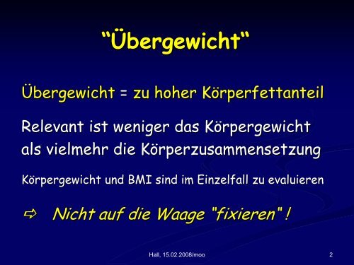 Erfolgreich "Abspecken" - Dr. Kurt A. Moosburger