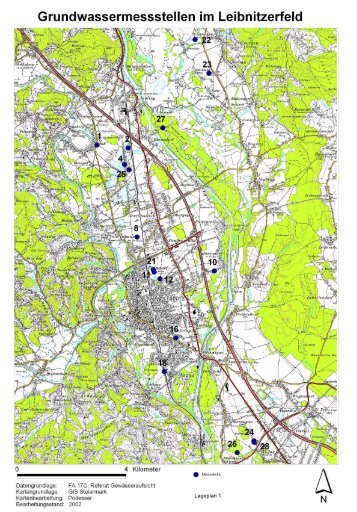 Grundwasseruntersuchungen im Leibnitzerfeld 2000 bis 2002