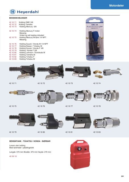 Strøm katalog