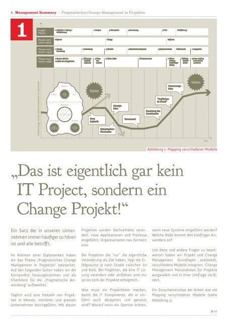 Pragmatisches Change Management in Projekten - Universität St ...