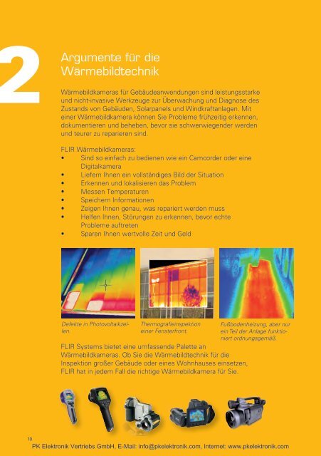 FLIR Thermografie-Handbuch für Bau ... - PK Elektronik
