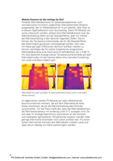 FLIR Thermografie-Handbuch für Bau ... - PK Elektronik