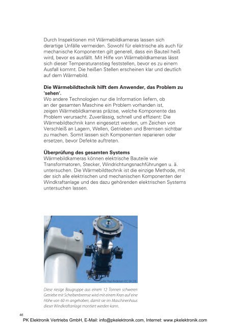 FLIR Thermografie-Handbuch für Bau ... - PK Elektronik