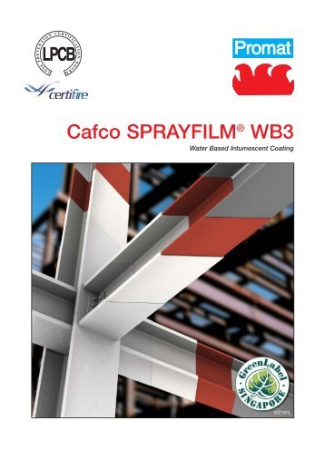 Cafco SPRAYFILM ® WB3 Datasheet - Promat Asia Pacific