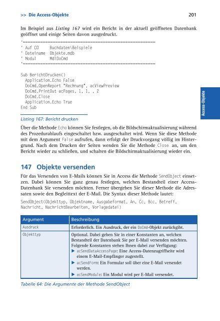 Das Access-VBA Codebook  - *ISBN ... - Addison-Wesley