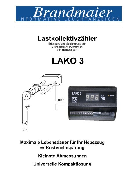 Lastkollektivzähler