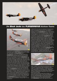Die Black Jacks des FLiEGERREVUE-Airshow-Teams
