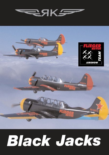 Die Black Jacks des FLiEGERREVUE-Airshow-Teams