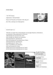 Info zu Clemens Berger (pdf) - Gedenkinitiative RE.FUGIUS