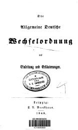 Allgemeine Deutsche Wechselordnung 1848 pdf-Fassung