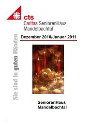 HZ Ormesheim Dezember 2010.pub - Caritas SeniorenHaus ...