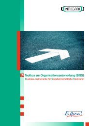 Toolbox zur Organisationsentwicklung (BISS). Business ... - Trifolium