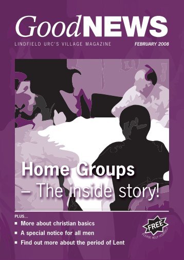 Home Groups – The inside story! - Lindfield United Reformed Church