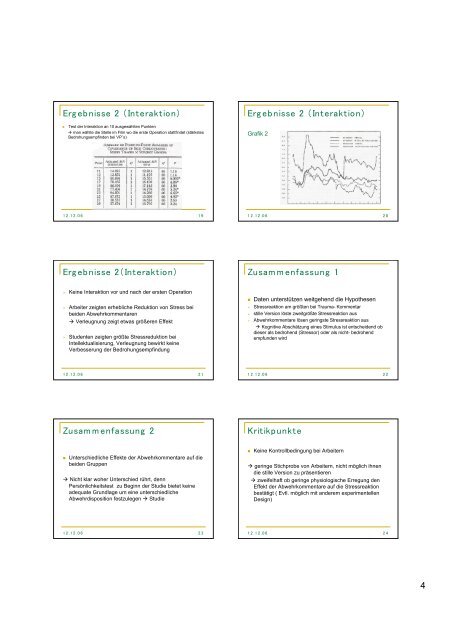 (Download Referat für beide Vorträge). - Allgemeine Psychologie