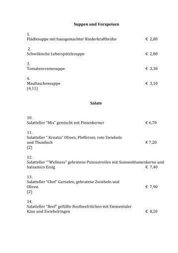 speisekarte (.pdf) - GastRaum