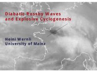 Diabatic Rossby Waves and Explosive Cyclogenesis - University ...