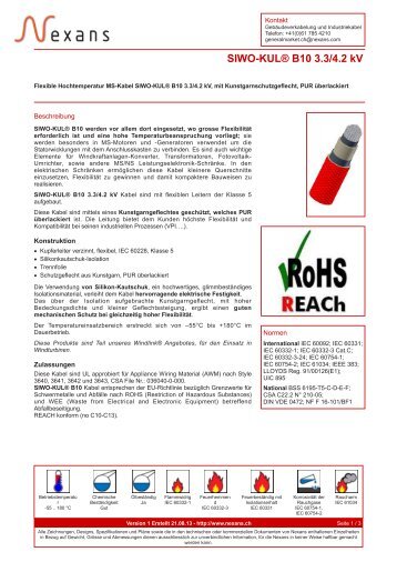 Download PDF-Datenblatt - Nexans
