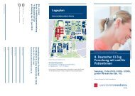 Lageplan 8. Deutscher CI-Tag Forschung mit und für PatientInnen