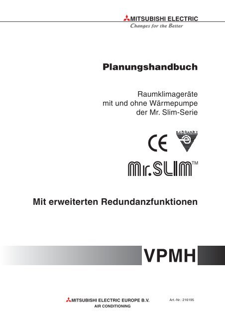 Planungshandbuch der Mr. Slim Serie - Breeze24.com