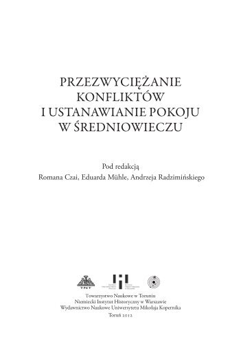 przezwyciężanie konfliktów i ustanawianie pokoju w średniowieczu