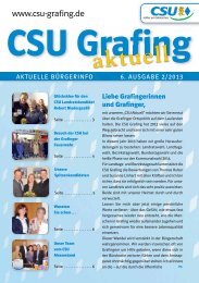 CSU-Grafing Aktuell Ausgabe 6