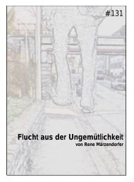 Flucht aus der Ungemütlichkeit #131 - Institut für Raumgestaltung