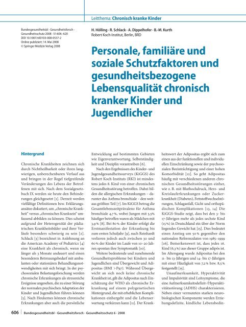 Personale, familiäre und soziale Schutzfaktoren und ... - RKI