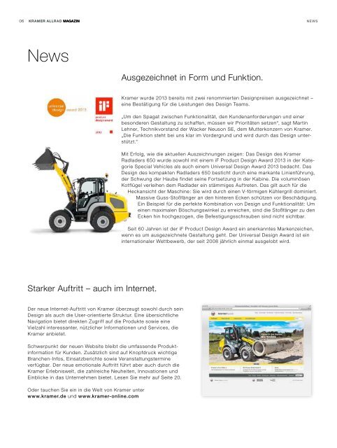 MAGAZIN - Wacker Neuson